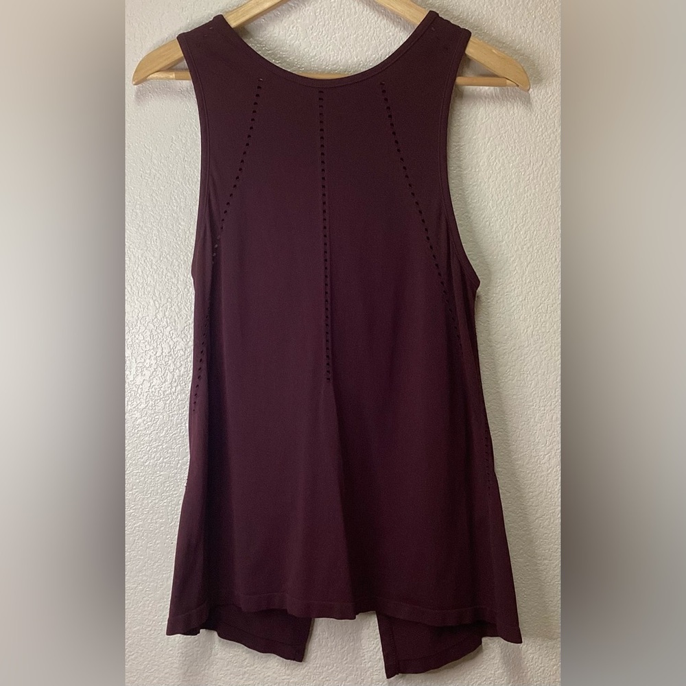 Athleta foothill split back tie tank top